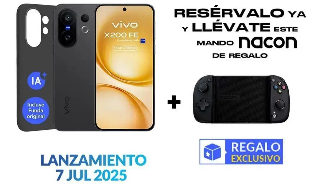 Reserve já o novo VIVO X200 FE e ganhe um presente exclusivo!