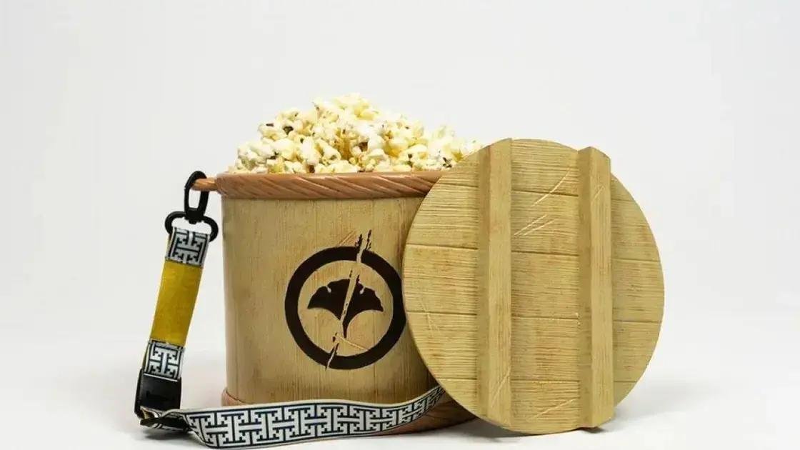 Ghost of Yotei: O Cubo de Palomitas que Virou Tendência