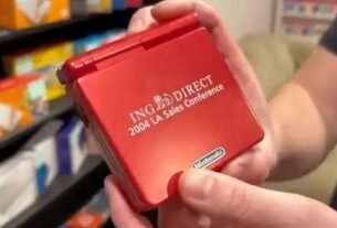 A Rara Game Boy Advance SP Edição ING Direct que Surpreendeu Colecionadores