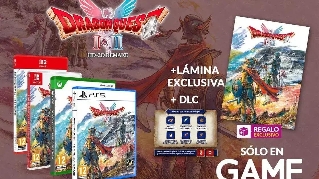 Dragon Quest I & II HD-2D Remake: Novidades e Reservas