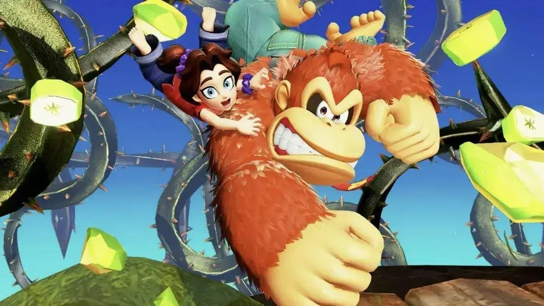 Donkey Kong Bananza e as suas inspiradas mecânicas de Dark Souls