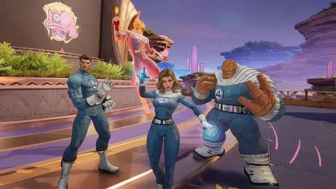 Os Cuatro Fantásticos se encontram no jogo Marvel Rivals e no cinema!