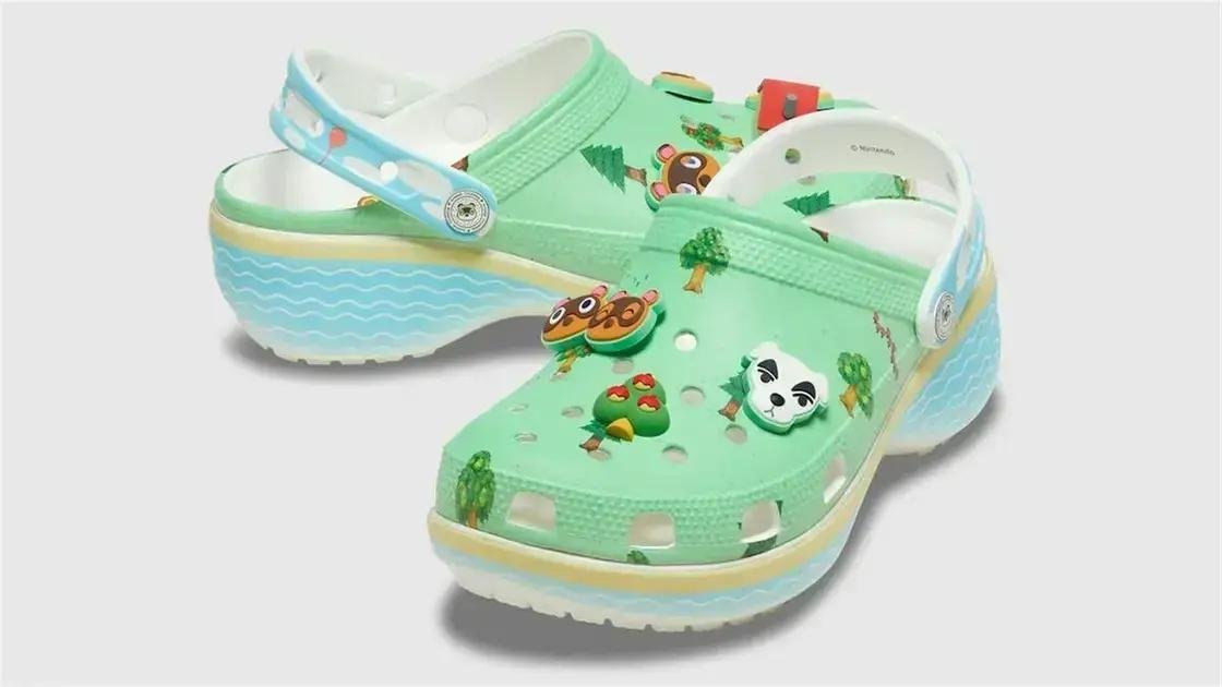 Crocs lança coleção inspirada em Animal Crossing para fãs do jogo
