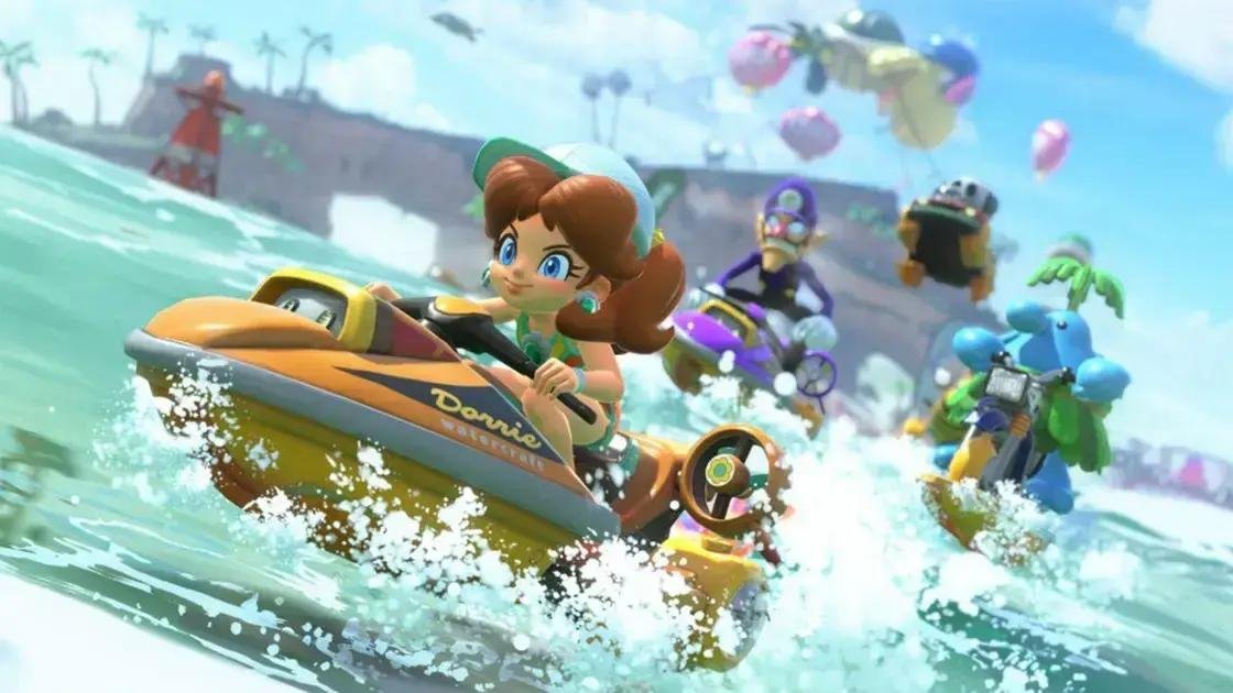 Atualização Corrige Problema em Mario Kart World no Nintendo Switch 2
