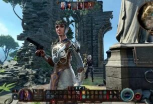 Mod vintage transforma combates de Baldur's Gate 3 com armas de fogo