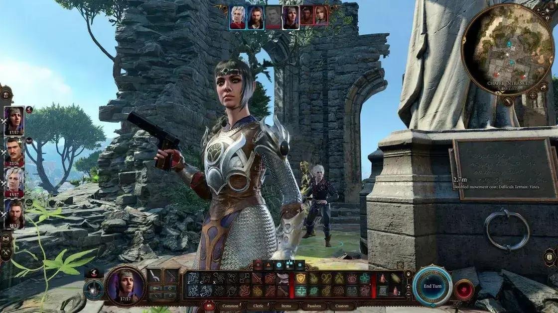 Mod vintage transforma combates de Baldur's Gate 3 com armas de fogo