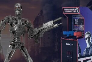 A icônica máquina de arcade de Terminator 2 está de volta em 2025
