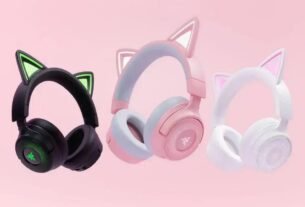 Descubra os novos auriculares Razer Kraken Kitty V3: Estilo e desempenho