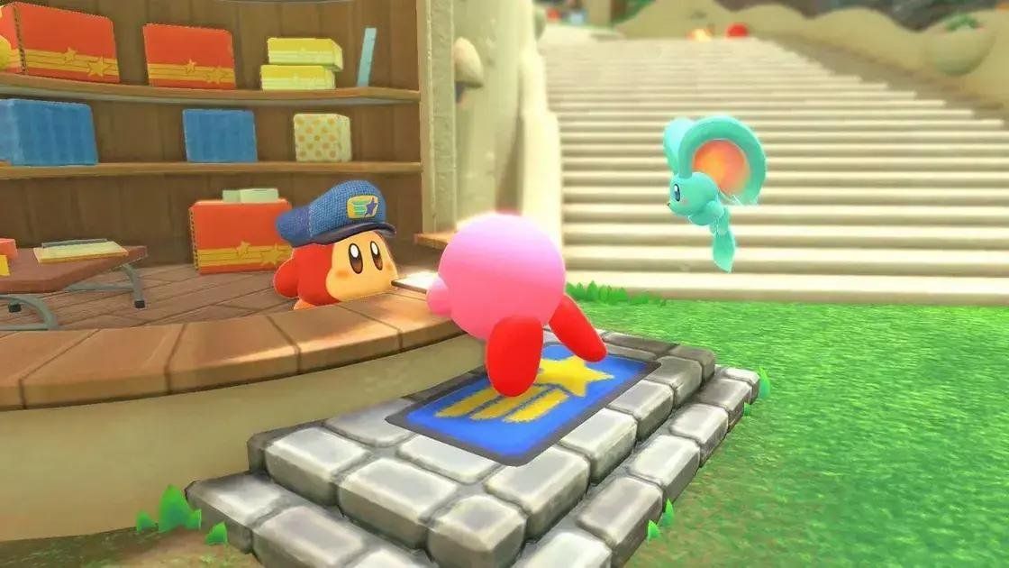 Como usar os códigos de presente em Kirby e a Terra Esquecida + O Mundo Astral