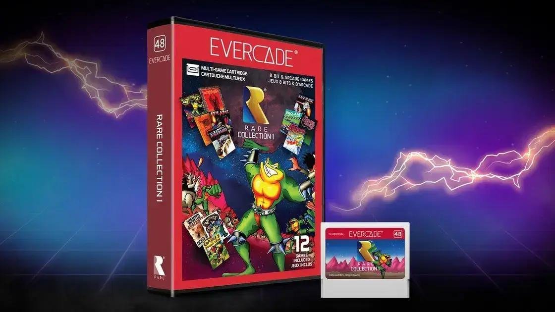 Evercade celebra os 40 anos da Rare com nova coleção de jogos