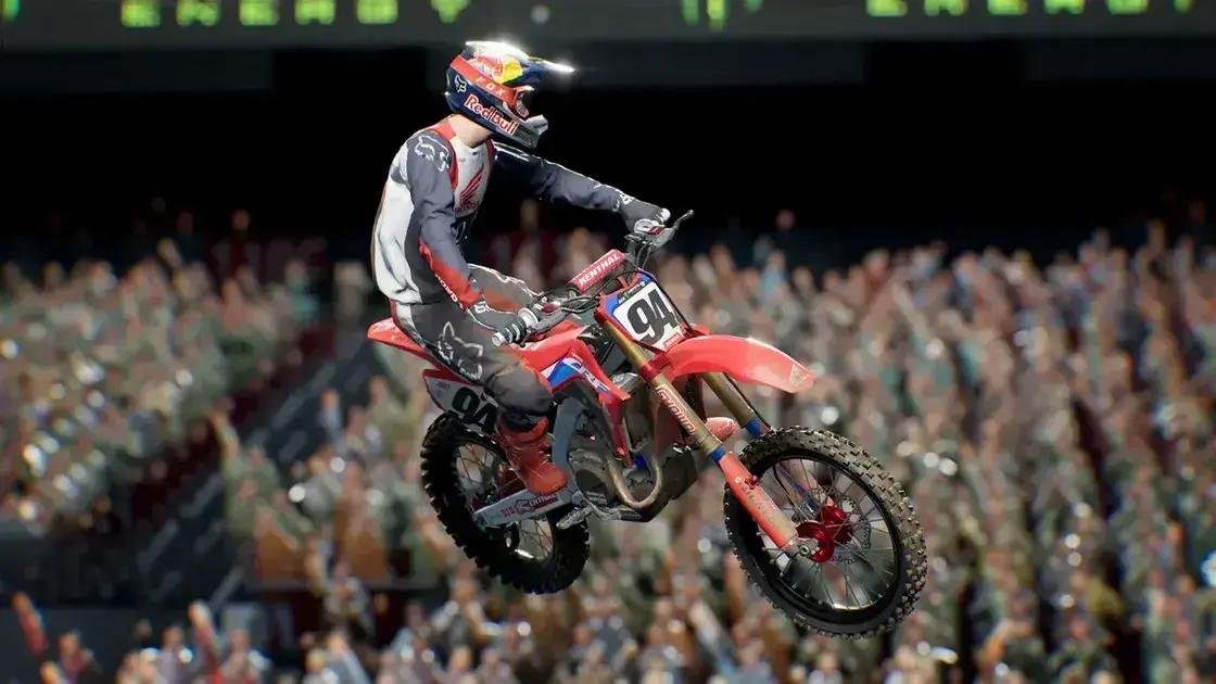 Monster Energy Supercross 5: Adrenalina e Precisão no Controle do Jogo