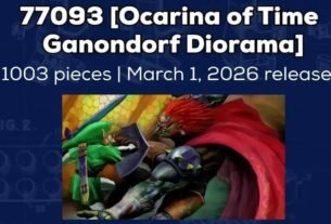 LEGO trará um diorama de Ocarina of Time em 2026