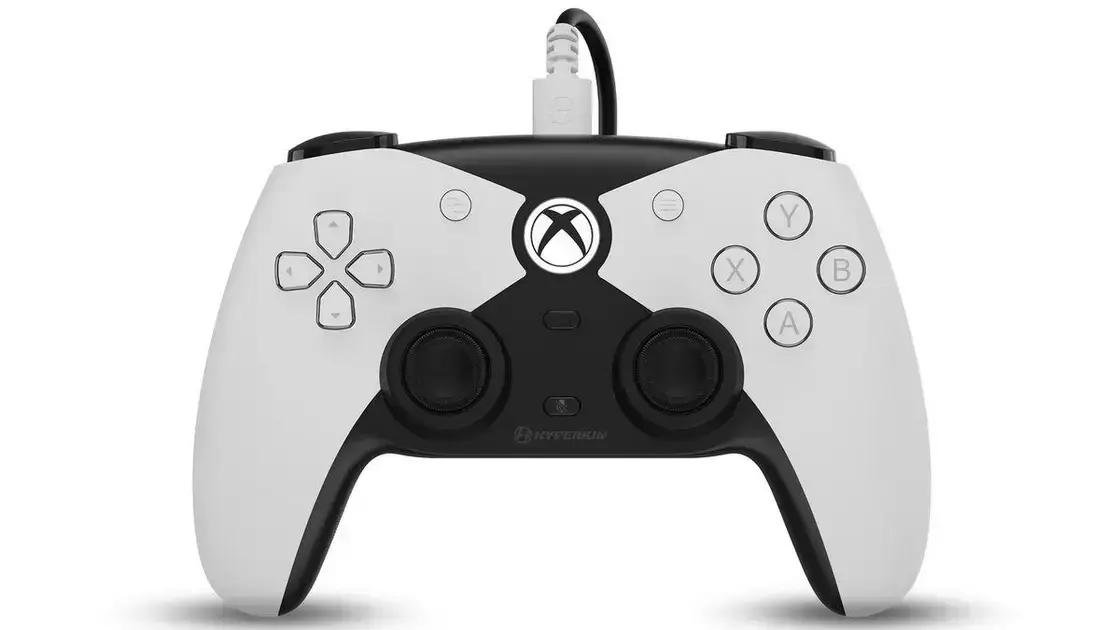 Conheça o novo mando The Competitor da Hyperkin para Xbox