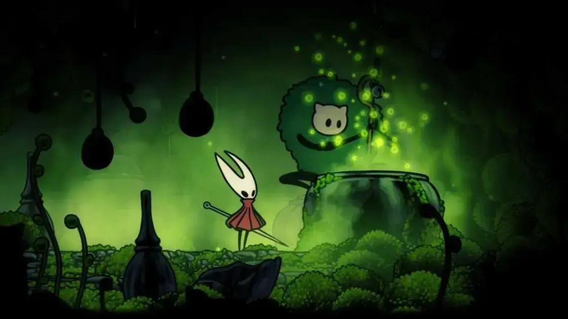 Como conseguir o amuleto Ojo de Druida em Hollow Knight: Silksong