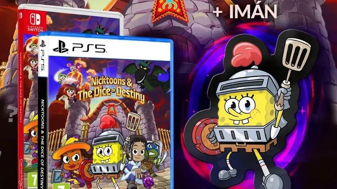 Reserve Nicktoons & The Dice of Destiny com um brinde exclusivo!