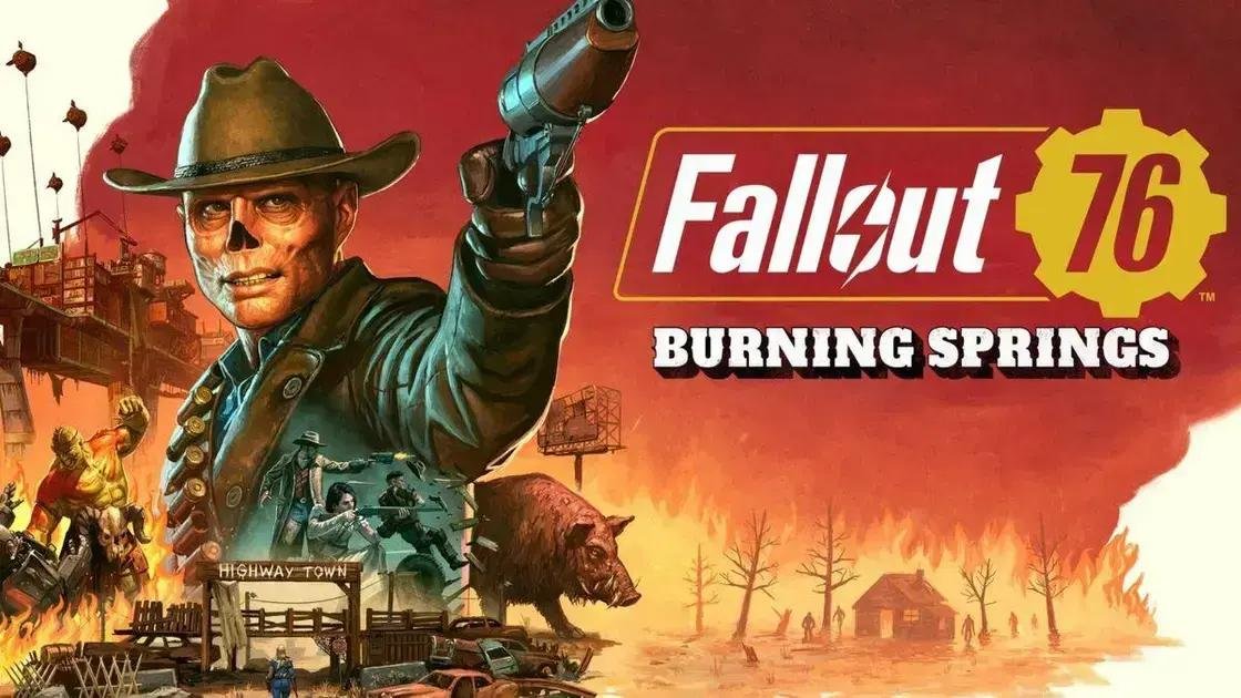 Expansão Burning Springs chega a Fallout 76 em dezembro de 2025