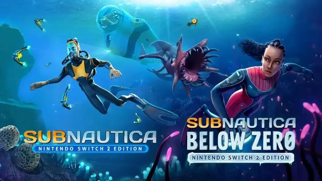 Subnautica e Below Zero chegam ao Nintendo Switch 2 com novidades empolgantes