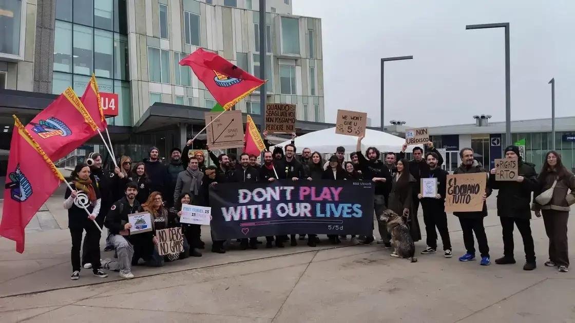 Trabalhadores da Ubisoft entram em greve após demissões e cortes