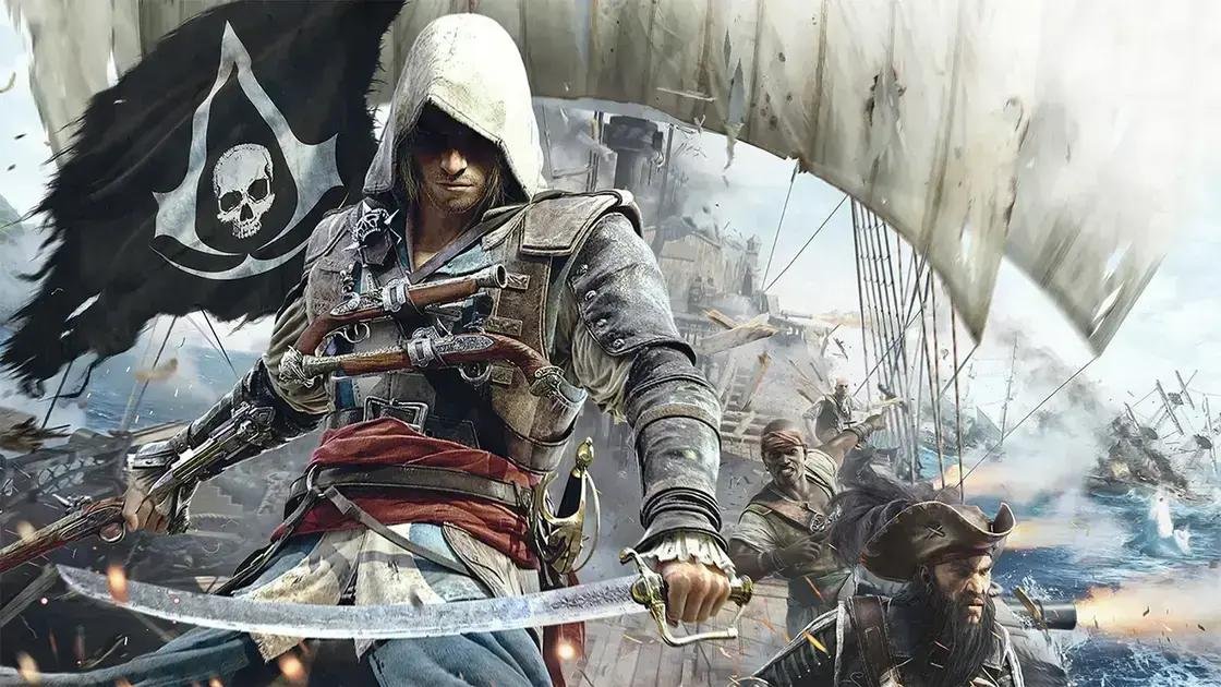 Novo Livro de Arte do Remake de Black Flag é Vazado na Amazon