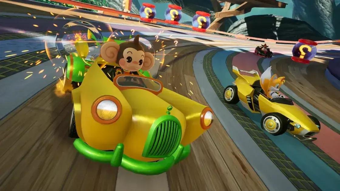 AiAi chega a Sonic Racing: CrossWorlds com novidades de Super Monkey Ball